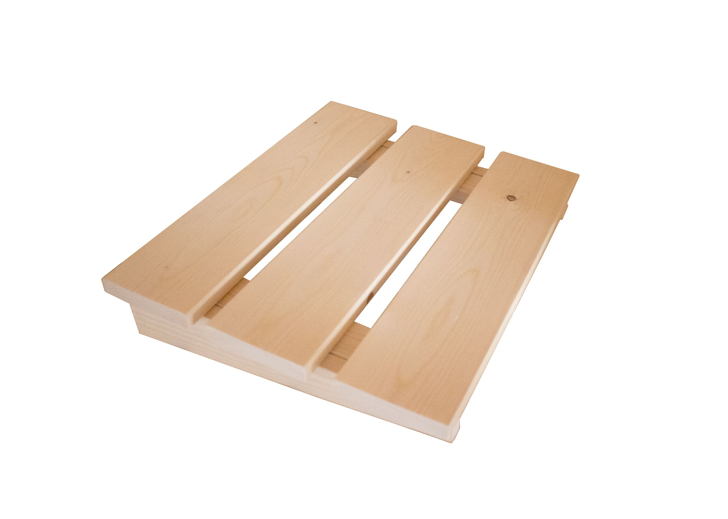 Karibu Kopfstütze Basic aus Holz, freigestellt
