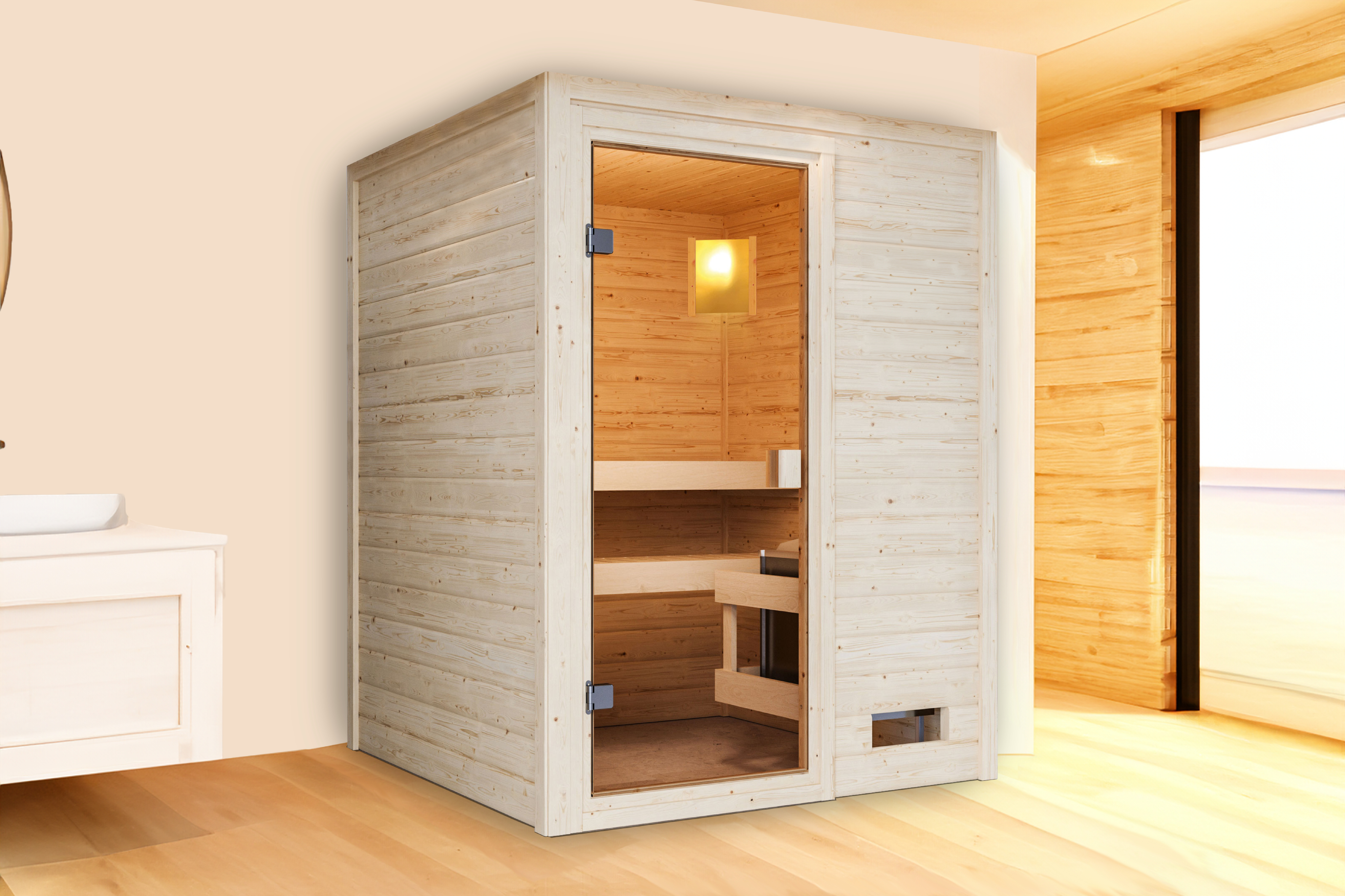 Detailansicht eines Karibu Gartenprodukts aus Holz
