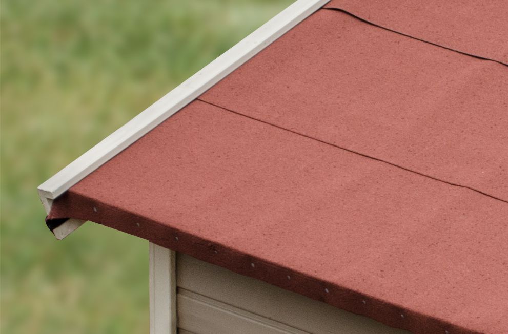 Detailansicht eines Karibu Gartenprodukts aus Holz