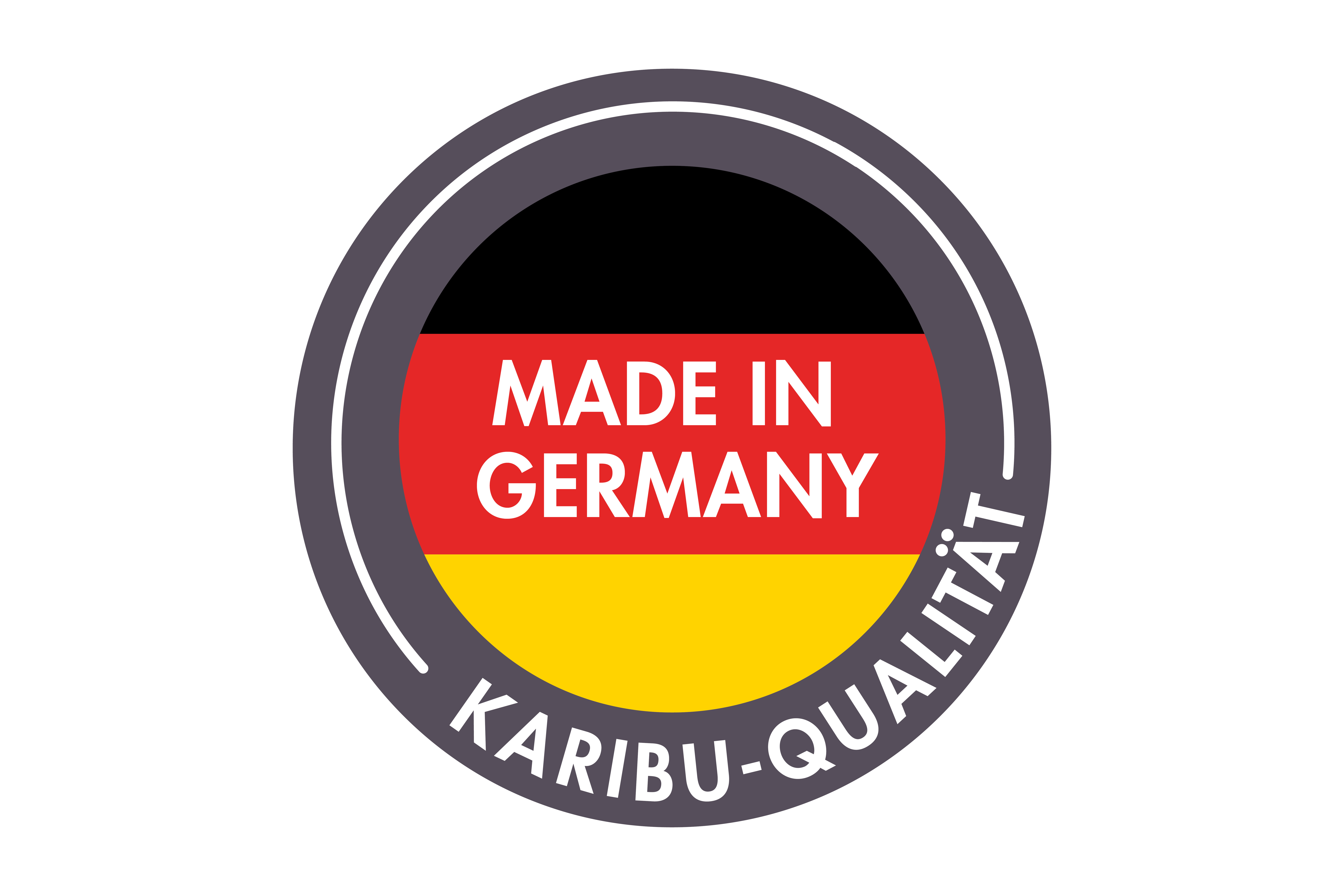 Karibu Qualitätssiegel Made in Germany