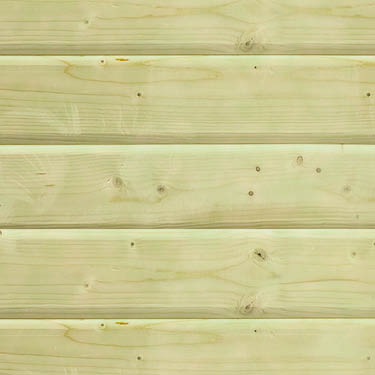 KDI-Unterleger aus kesseldruckimprägnierten Bodenbalken für Karibu Gartenhäuser