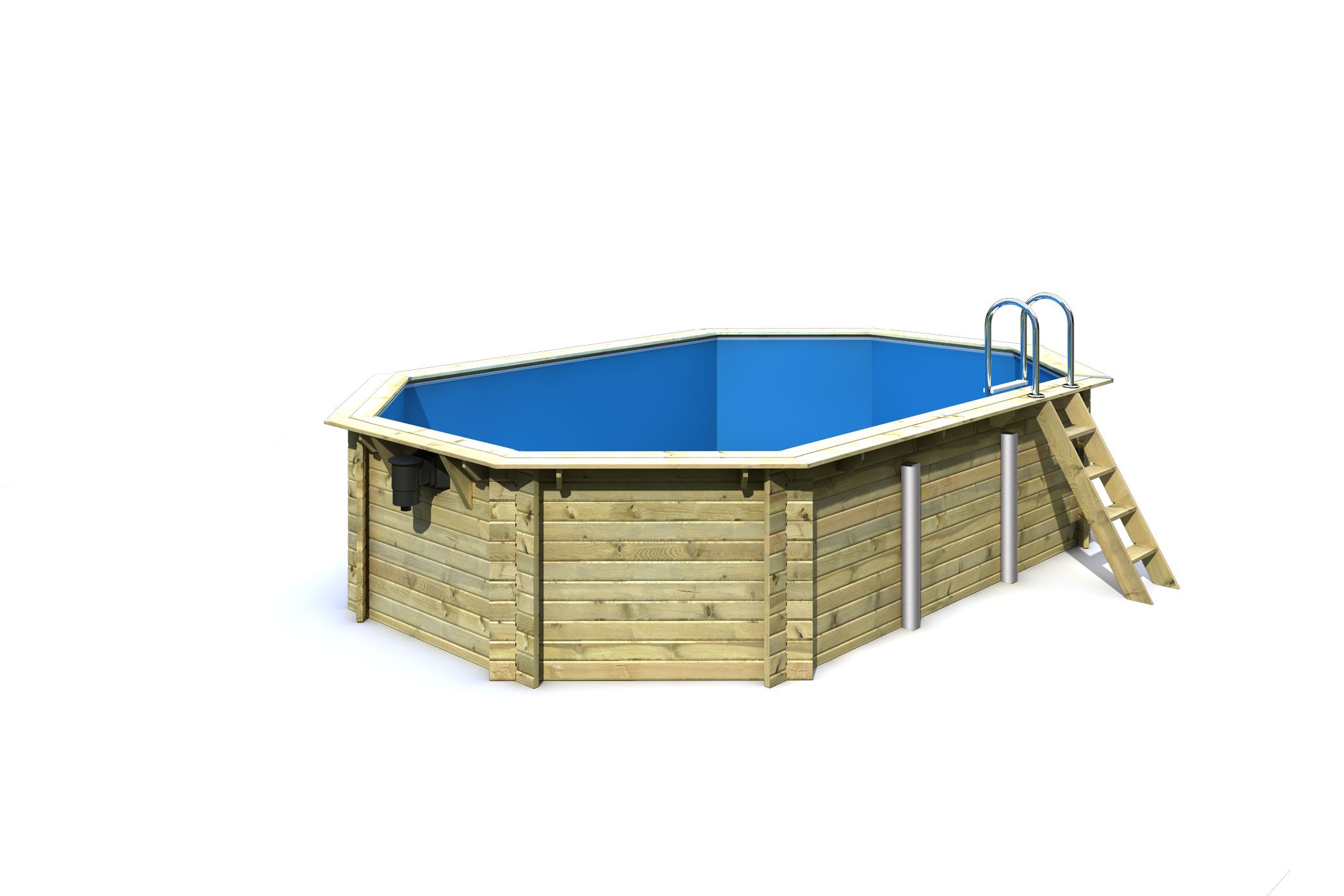 Karibu Pool Modell 4, Freisteller