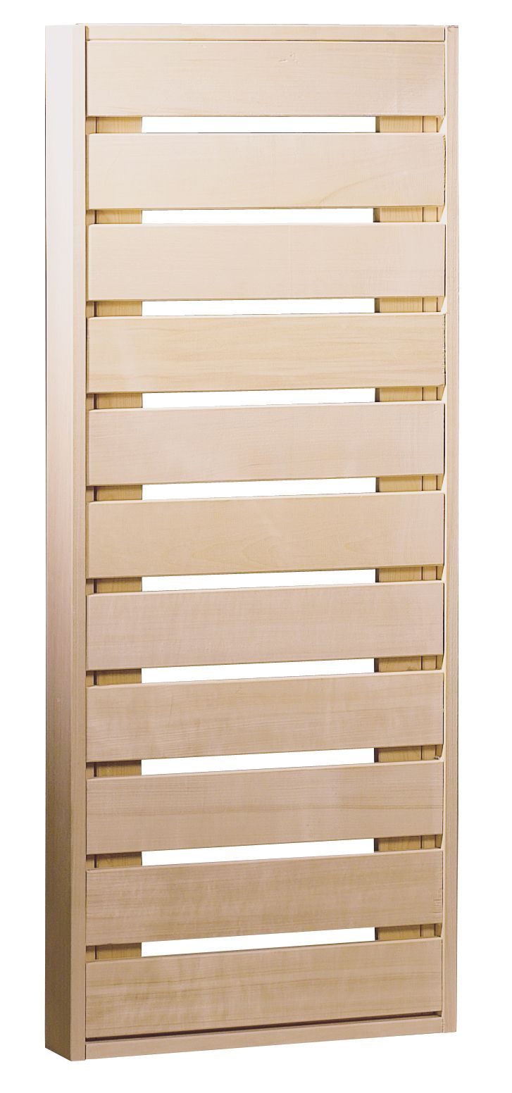 Karibu Bänke in 3 Größen aus Holz, freigestellt